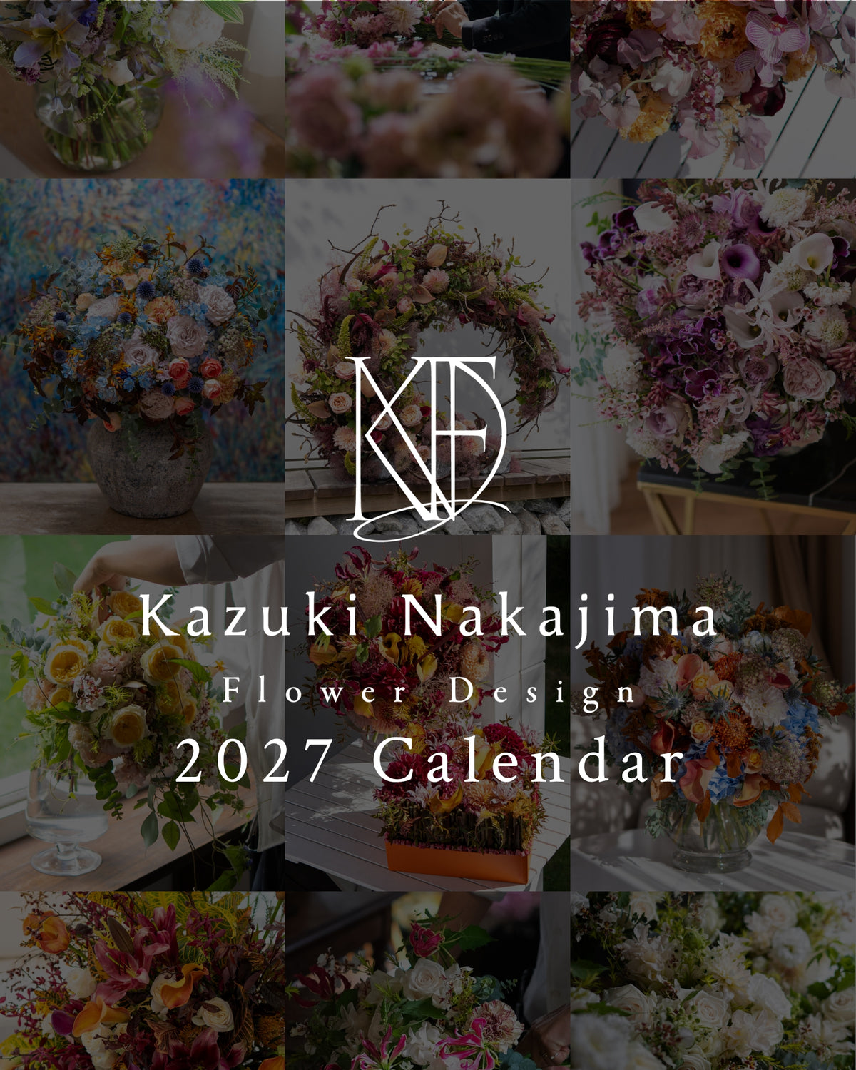 【送料無料】KNFD 2027 卓上カレンダー