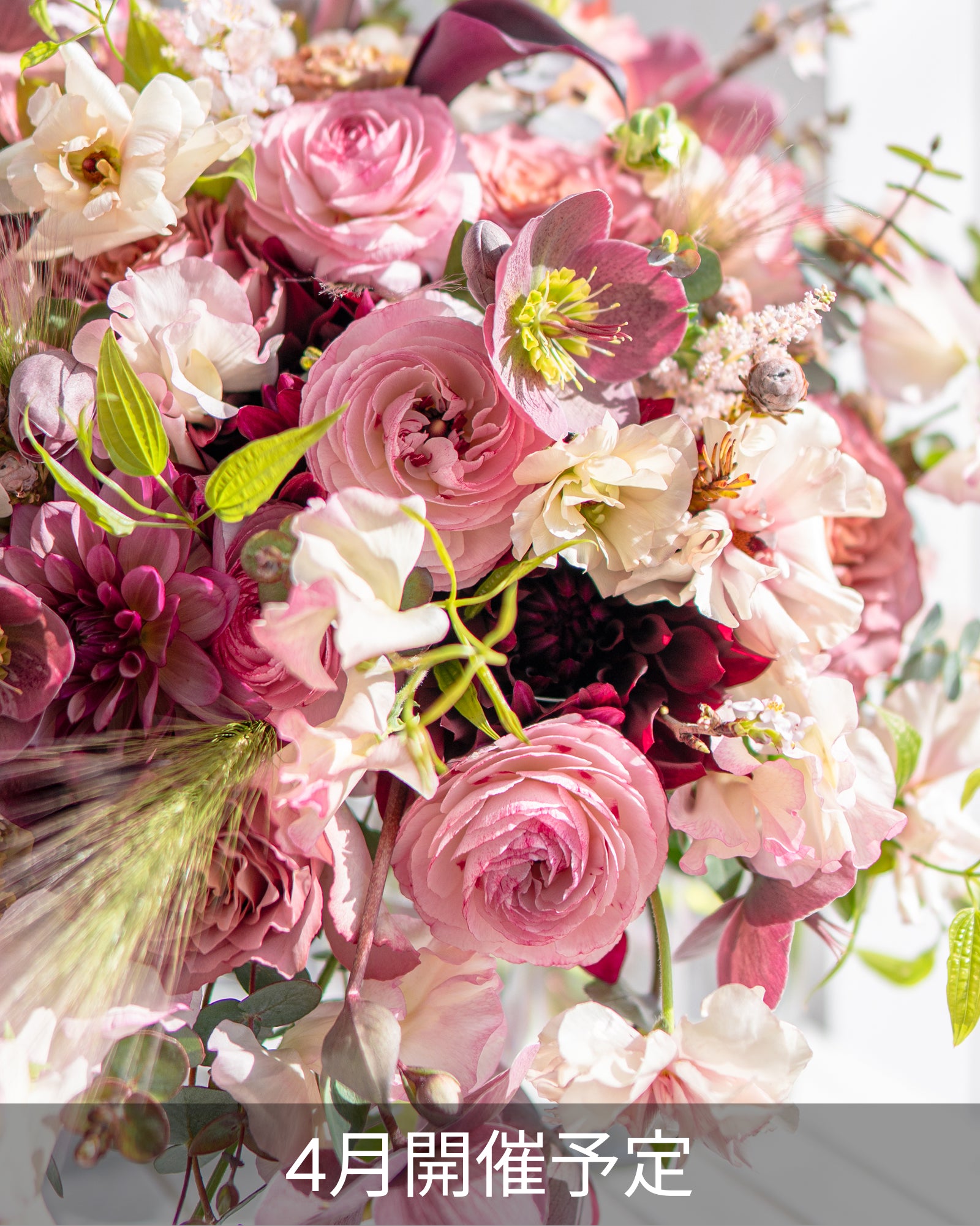 雕塑花束 | 花材选择(150分钟)