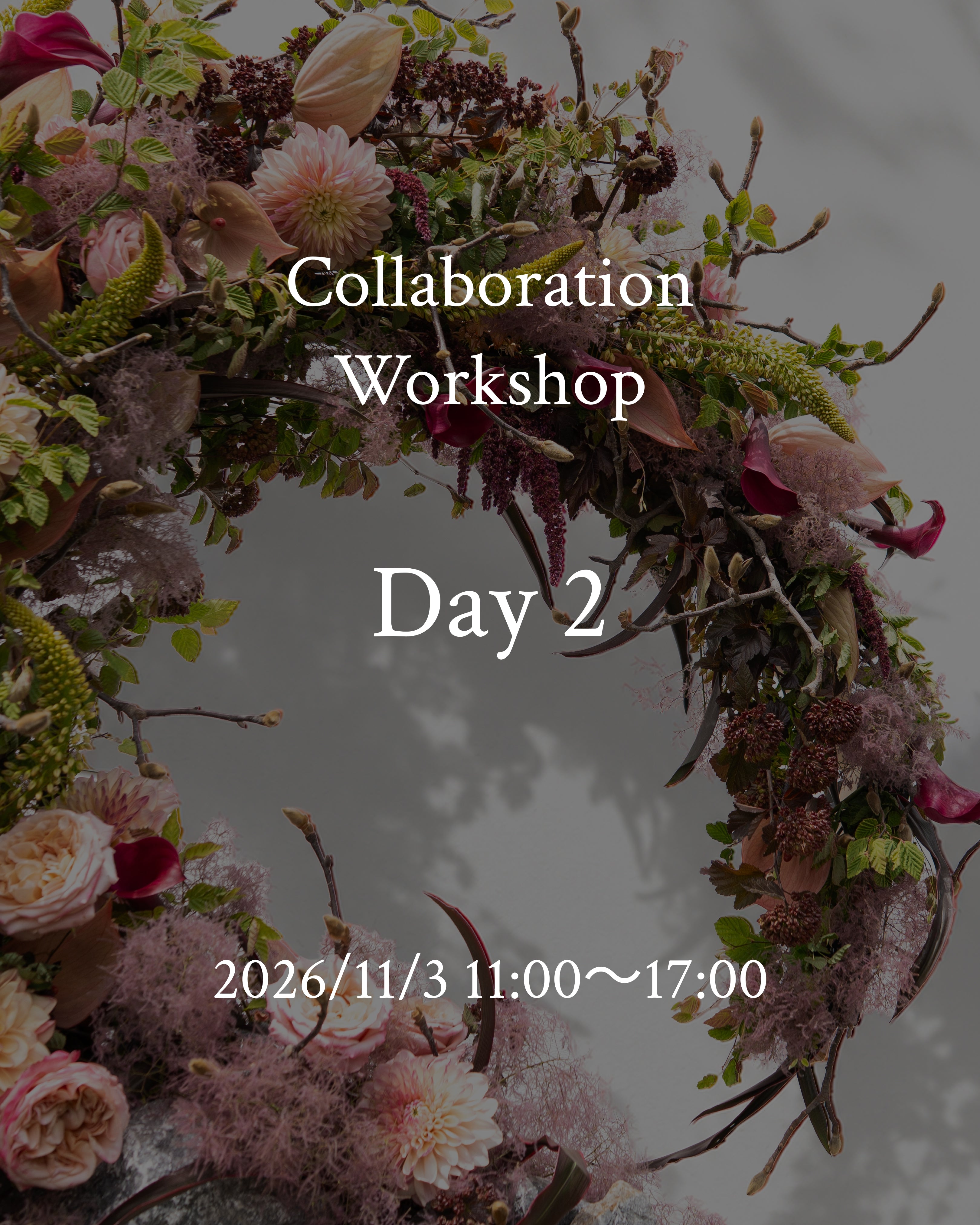 Day 2 | Venue Decoration + Bouquet Workshop