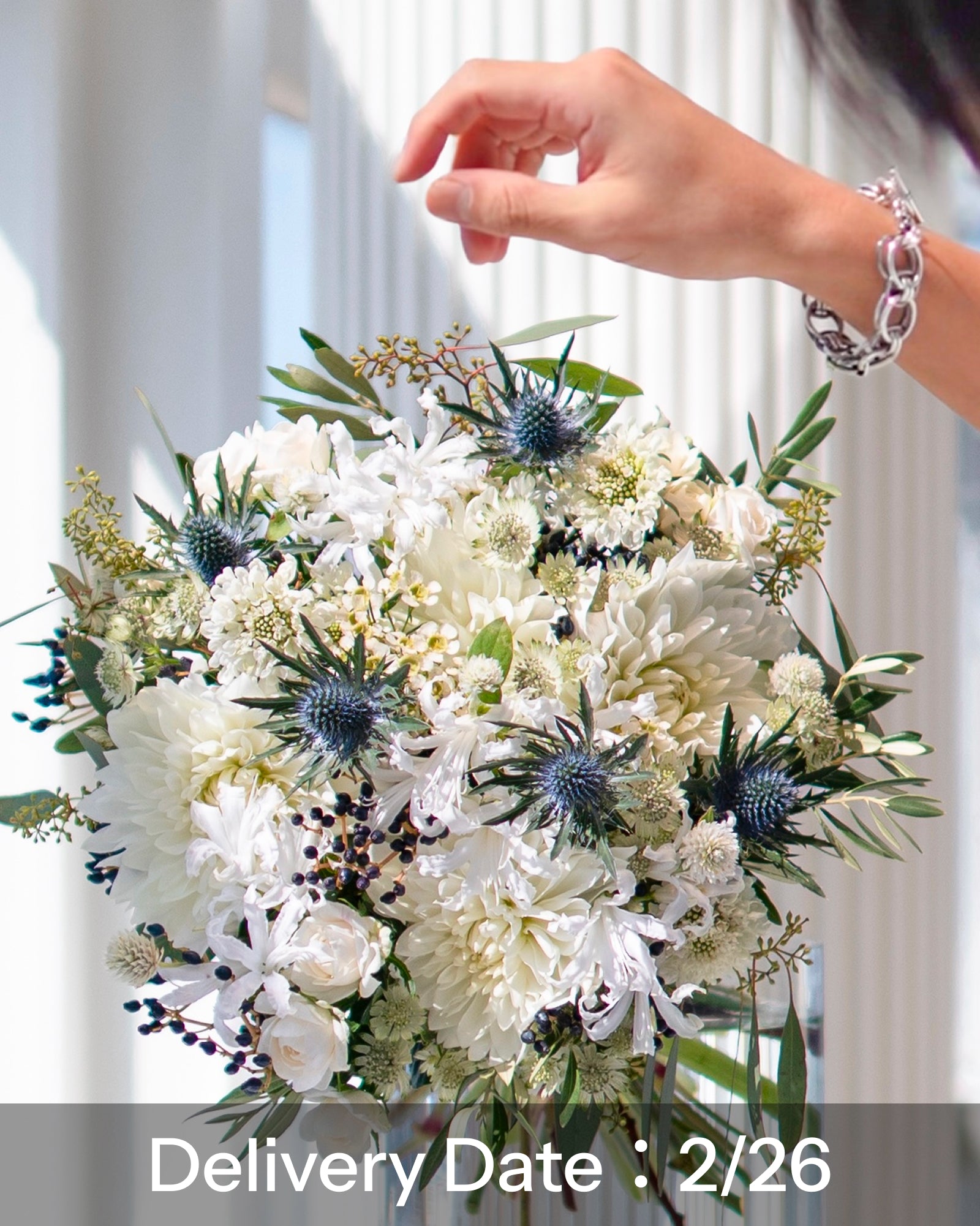 【预计2月26日到货】圆形花束（免运费）